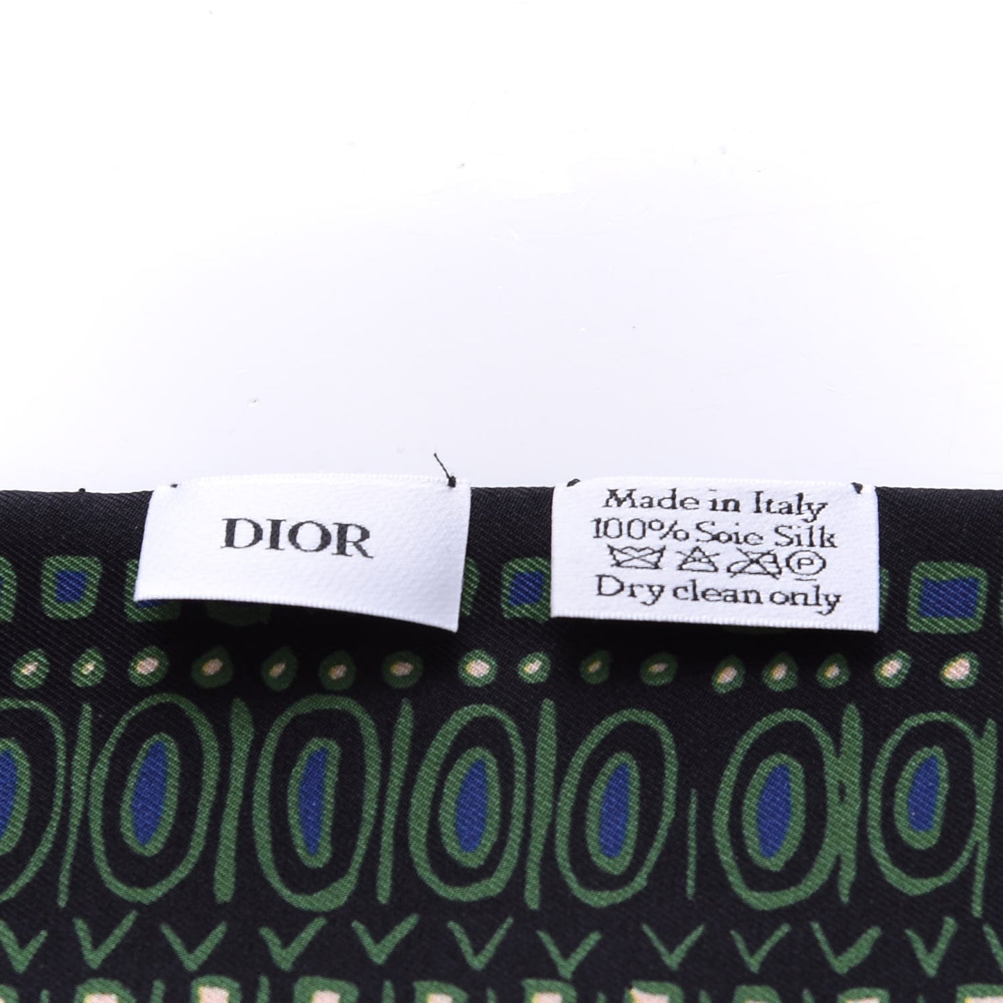 Silk Animals Mitzah Scarf Green
