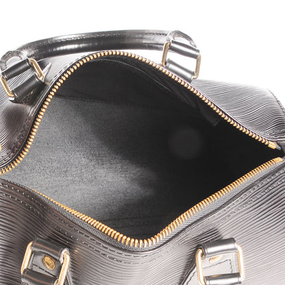 Louis Vuitton Epi Speedy 25 Black 8 of 8