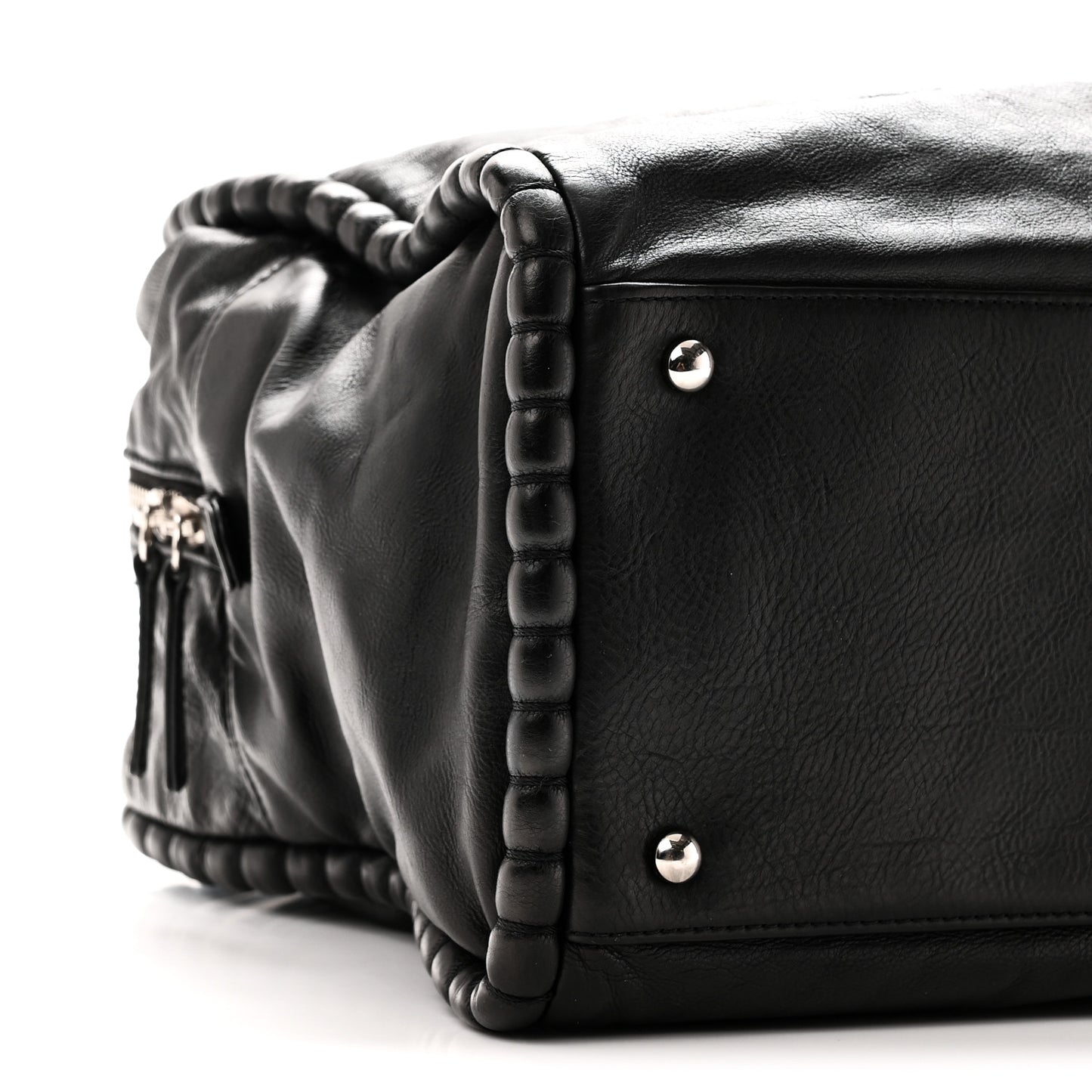 Calfskin On the Bund Tote Black