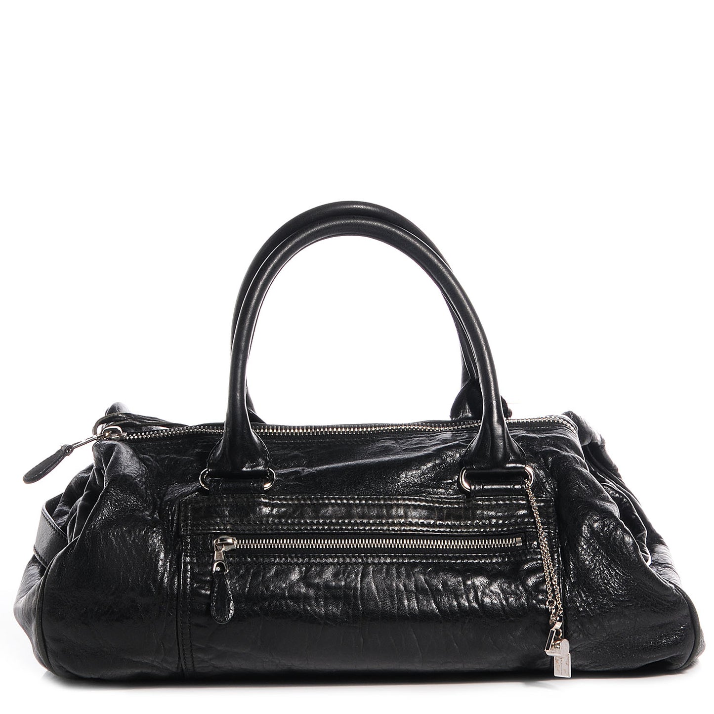Agneau Whistle Tote Black