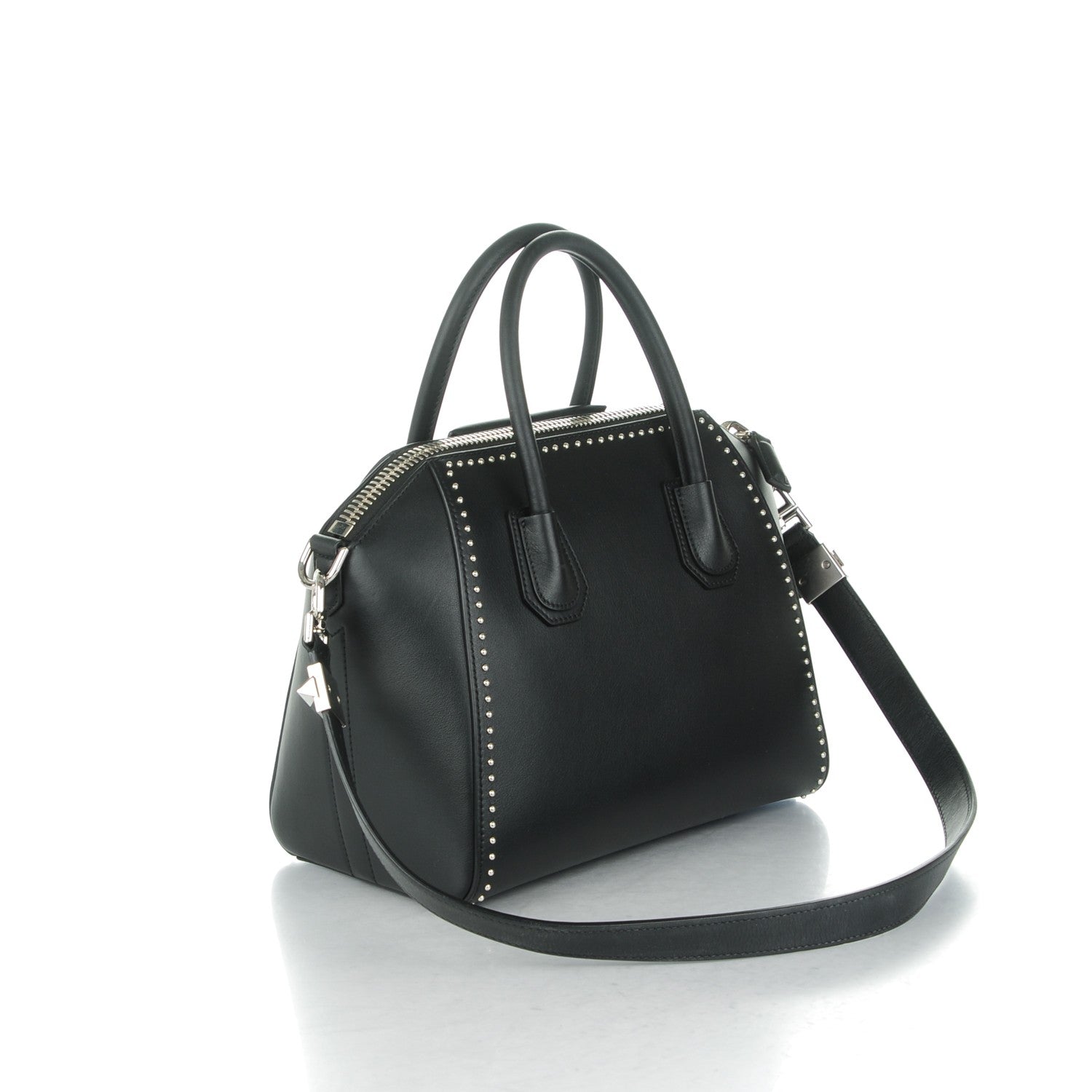 Givenchy Calfskin Small Studded Antigona Black 3 of 7