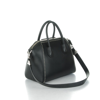 Givenchy Calfskin Small Studded Antigona Black 3 of 7