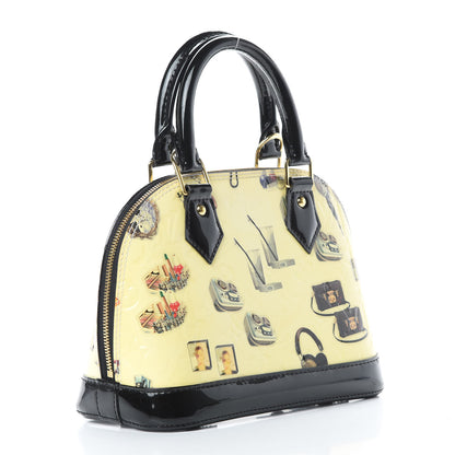 Louis Vuitton Vernis Stickers Alma BB 3 of 10