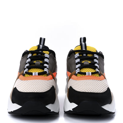Christian Dior Technical Mesh Calfskin Mens B22 Sneakers 44 Multicolor 2 of 8