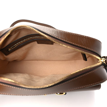 Gucci GG Supreme Monogram Small Horsebit 1955 Shoulder Bag Beige Brown Sugar 5 of 10