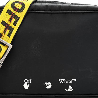 Off-White Nylon Logo Print Crossbody Bag Black 8 of 11