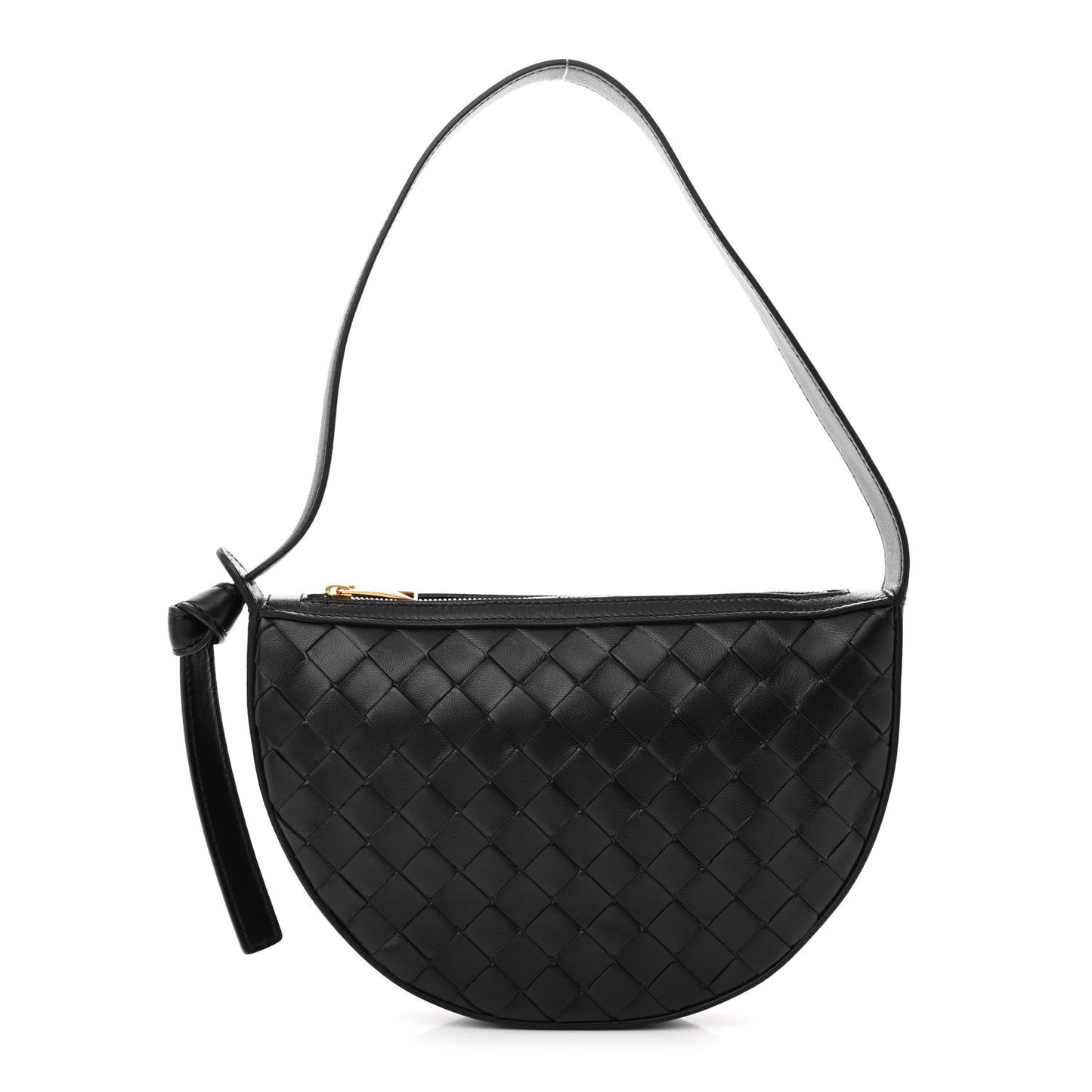 Nappa Intrecciato Mini Sunrise Black