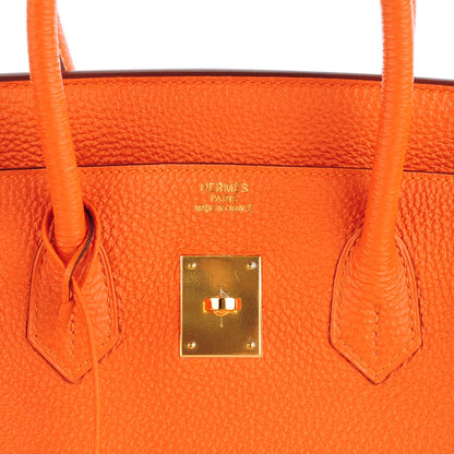 Hermes Togo Birkin 35 Orange 10 of 19