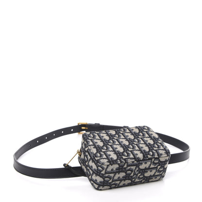 Christian Dior Oblique Belt Pouch Blue 4 of 10