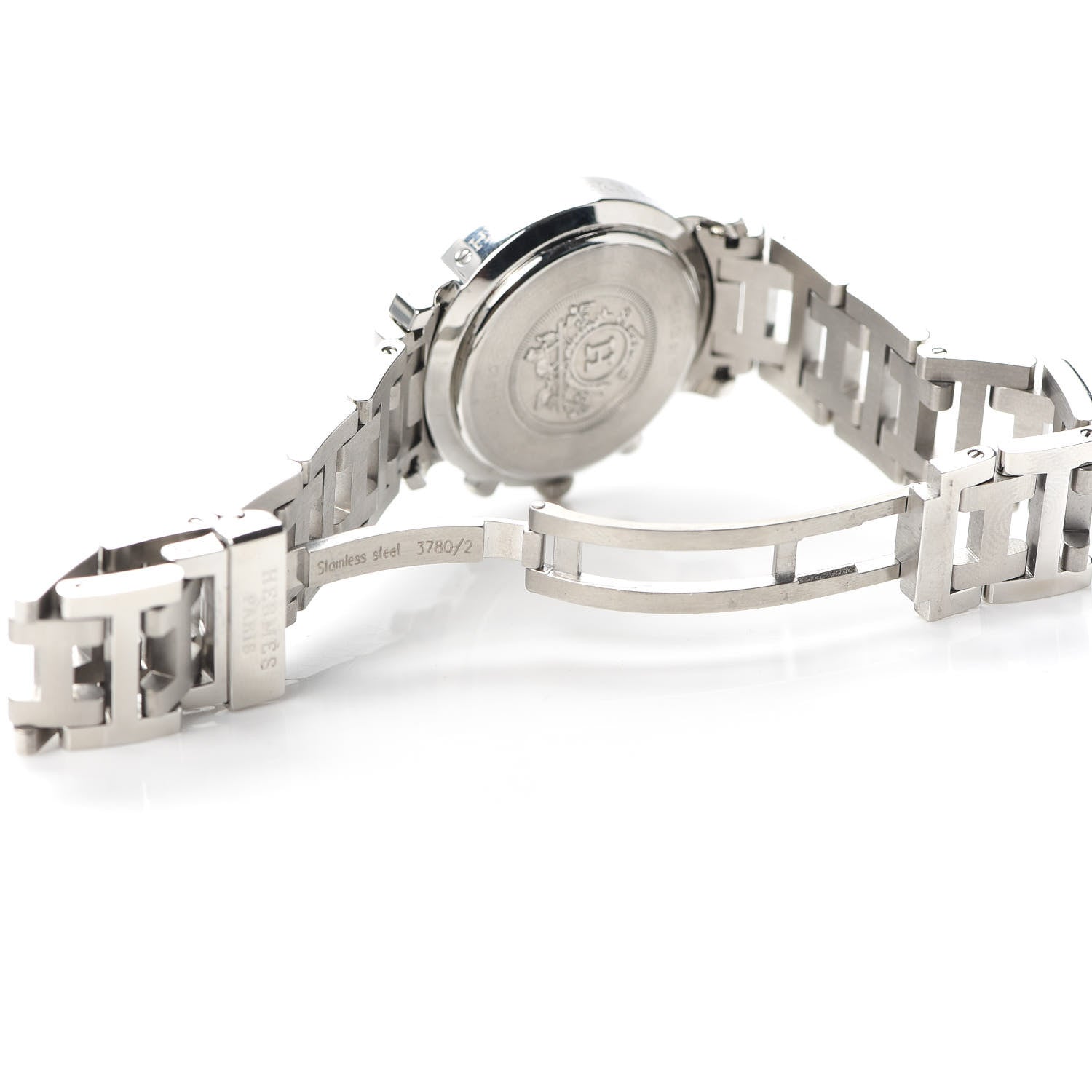 Hermes Stainless Steel 31mm Clipper Chronograph Quartz Watch 5 of 5