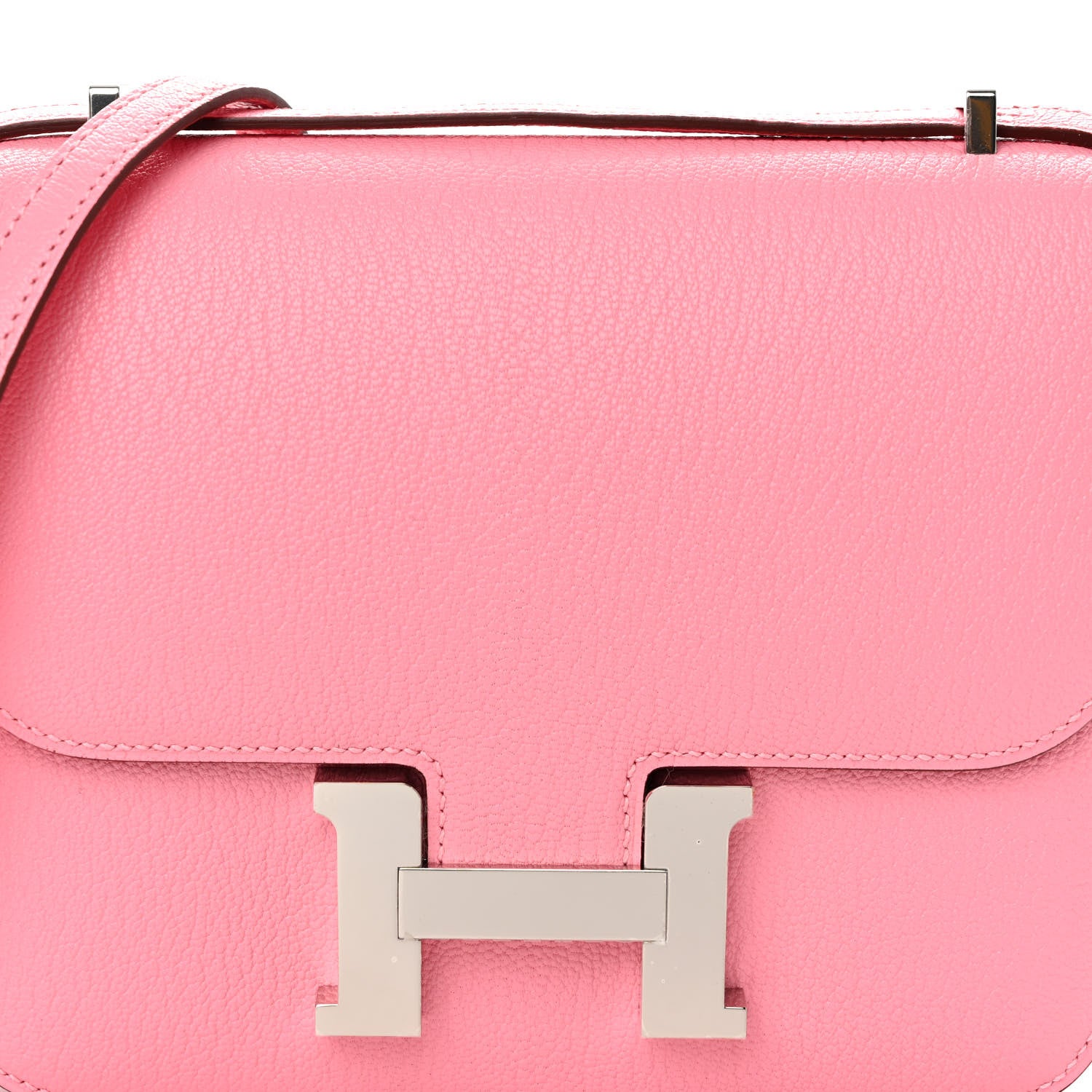 Hermes Chevre Mysore Verso Constance 18 Rose Confetti Sanguine 8 of 11