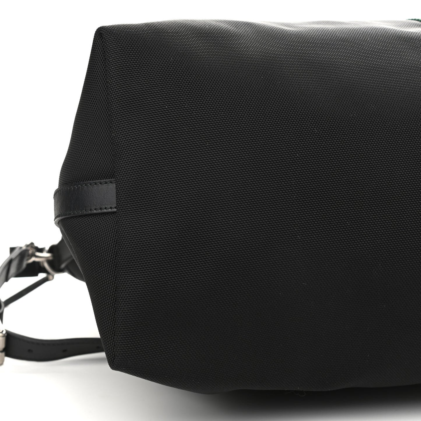 Techno Canvas Web Duffle Black