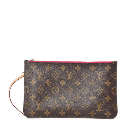 Louis Vuitton Monogram Neverfull MM GM Pochette Pivoine 1 of 8