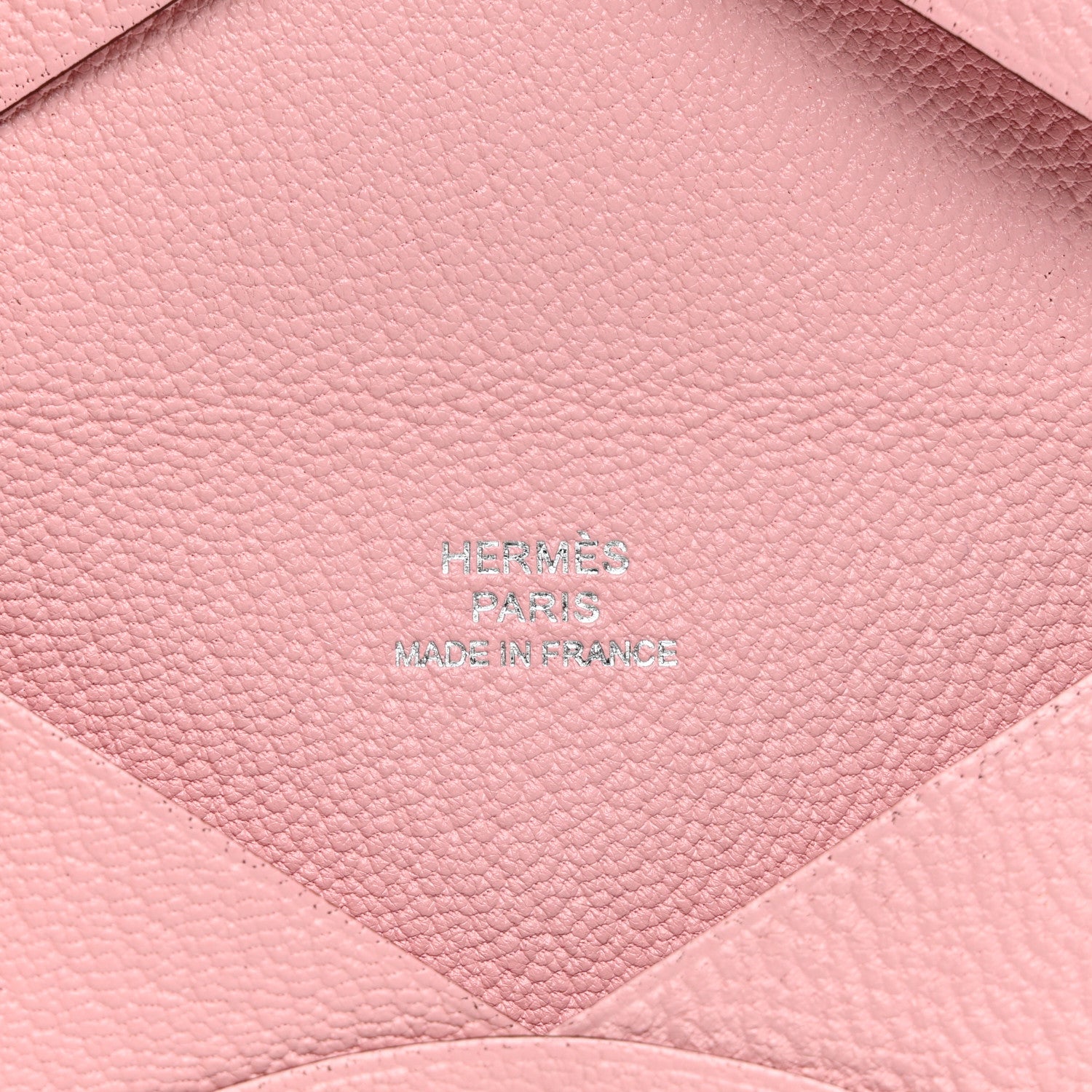 Hermes Chevre Mysore Calvi Card Case Rose Sakura 6 of 7
