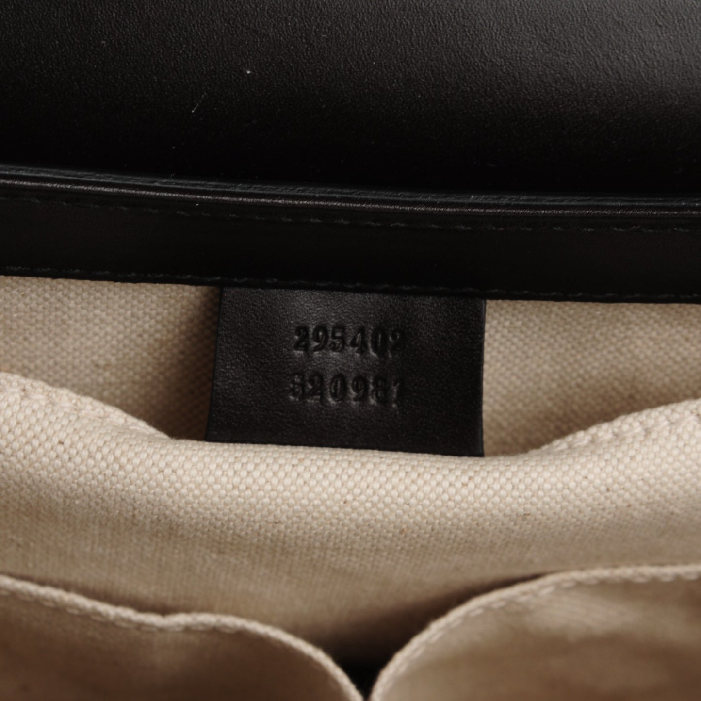 Monogram Margaux Calfskin Medium Emily Chain Shoulder Bag Beige Ebony Cocoa