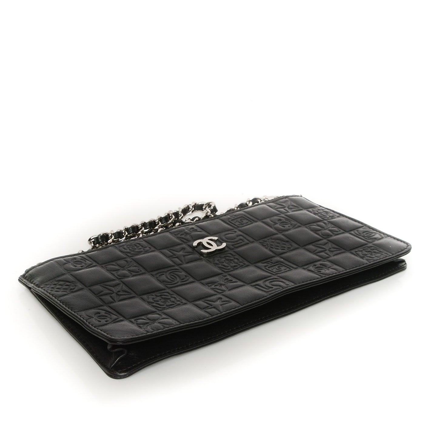 Lambskin Precious Symbols Pochette Black