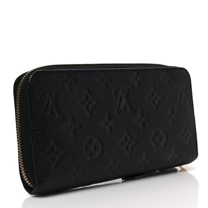 Louis Vuitton Empreinte Zippy Wallet Black 3 of 7