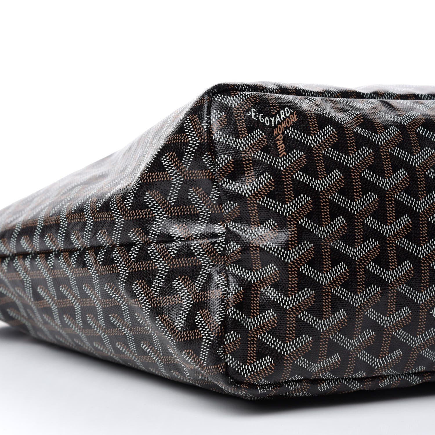Goyard Goyardine Saint Louis PM Black Gold 6 of 12