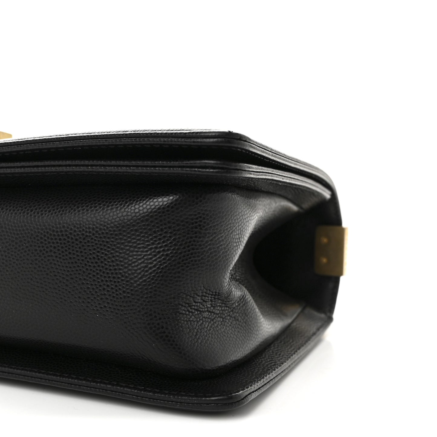 Caviar Quilted Medium Boy Flap Black