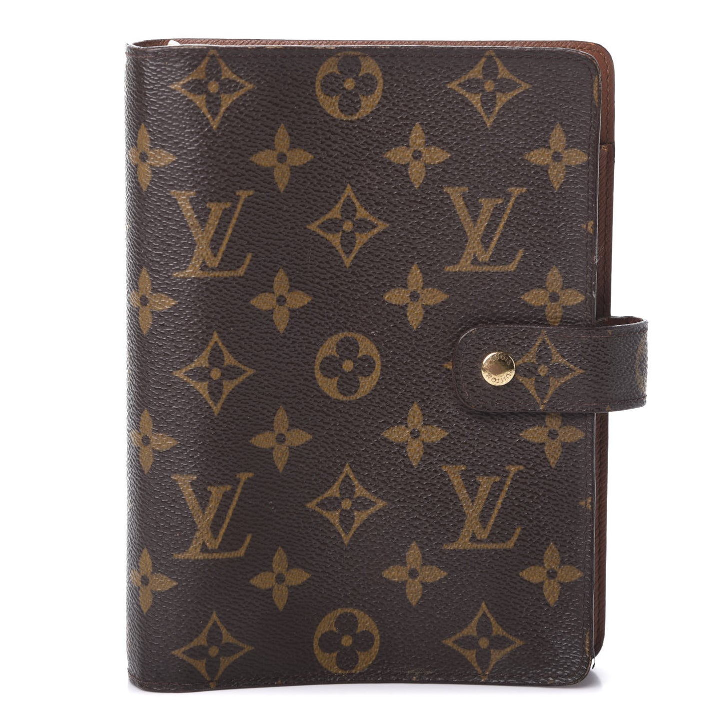 Monogram Medium Ring Agenda Cover
