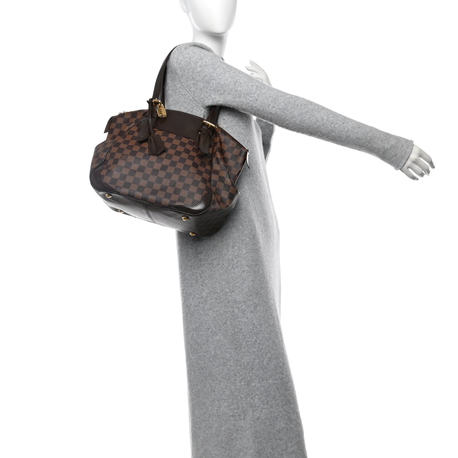 Louis Vuitton Damier Ebene Verona MM 2 of 12