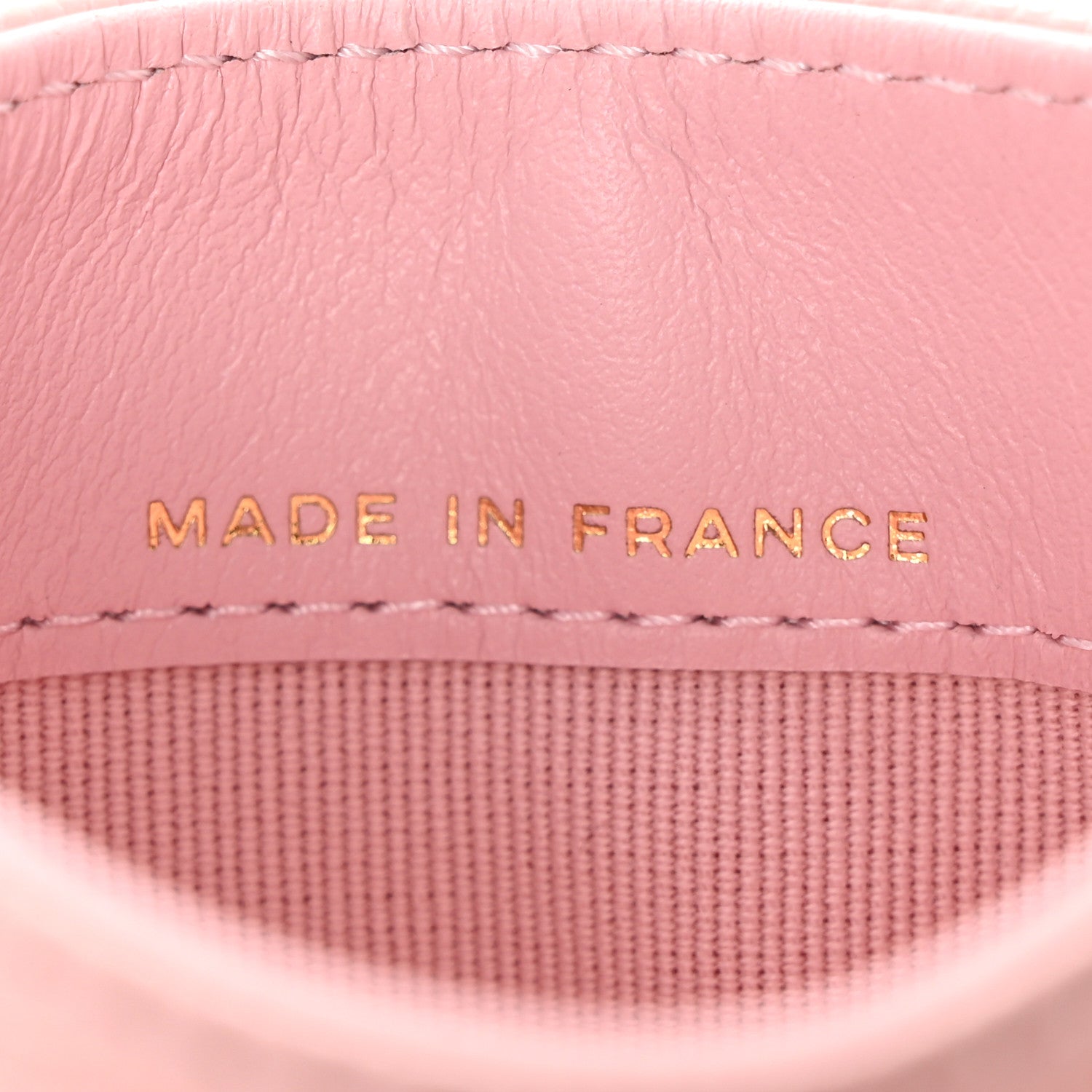 Chanel Caviar Quilted Card Holder Light Pink 7 of 9