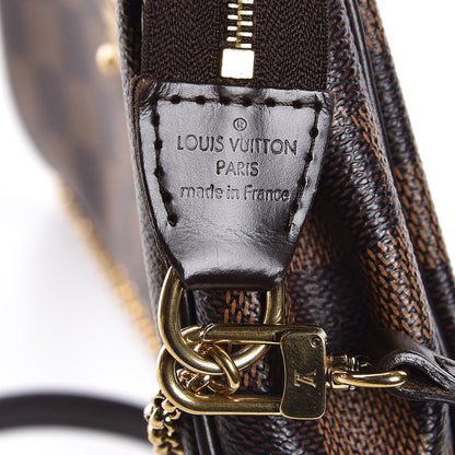 Louis Vuitton Damier Ebene Eva Clutch 6 of 7