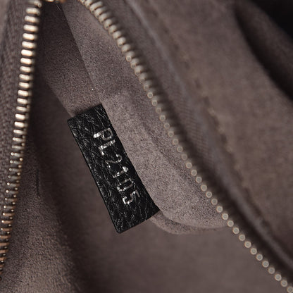 Louis Vuitton Veau Cachemire Soft Lockit MM Black 8 of 21