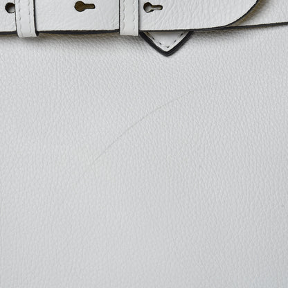 Burberry Soft Grain Calfskin Medium Belt Bag Chalk White 12 of 15
