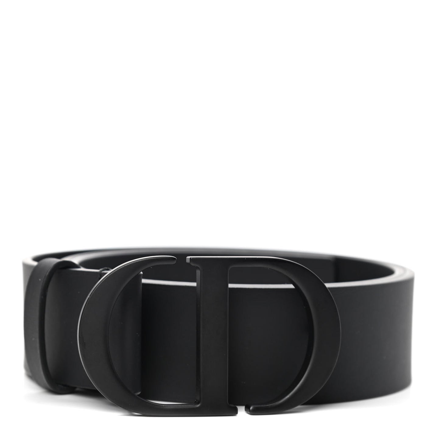 Ultra Matte Calfskin 35mm Montaigne Belt 80 Black