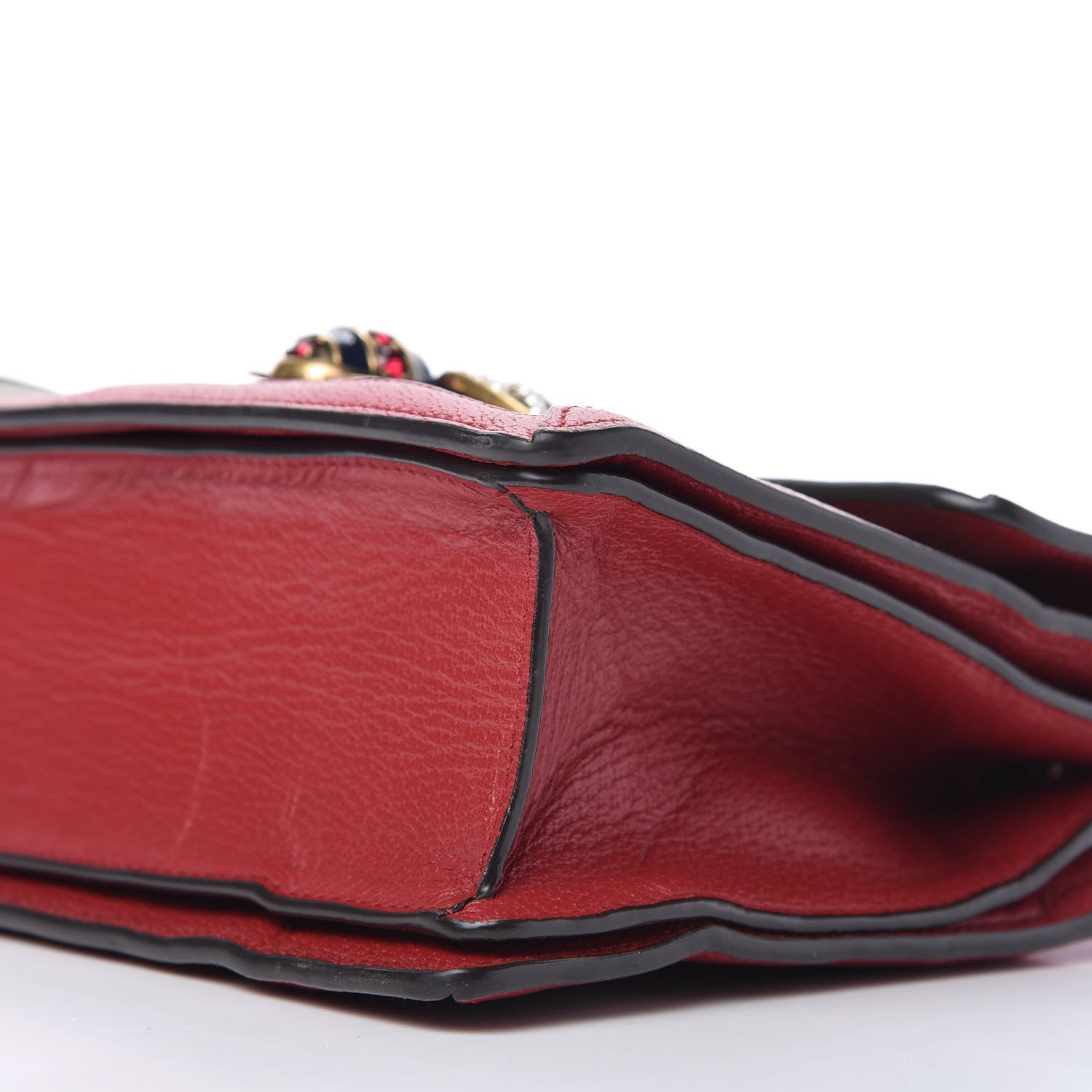 Gucci GG Supreme Monogram Small Queen Margaret Top Handle Bag Red 7 of 10