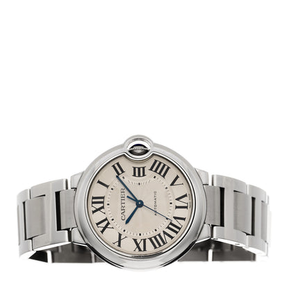 Cartier Stainless Steel 36mm Ballon Bleu De Cartier Automatic Watch 2 of 5