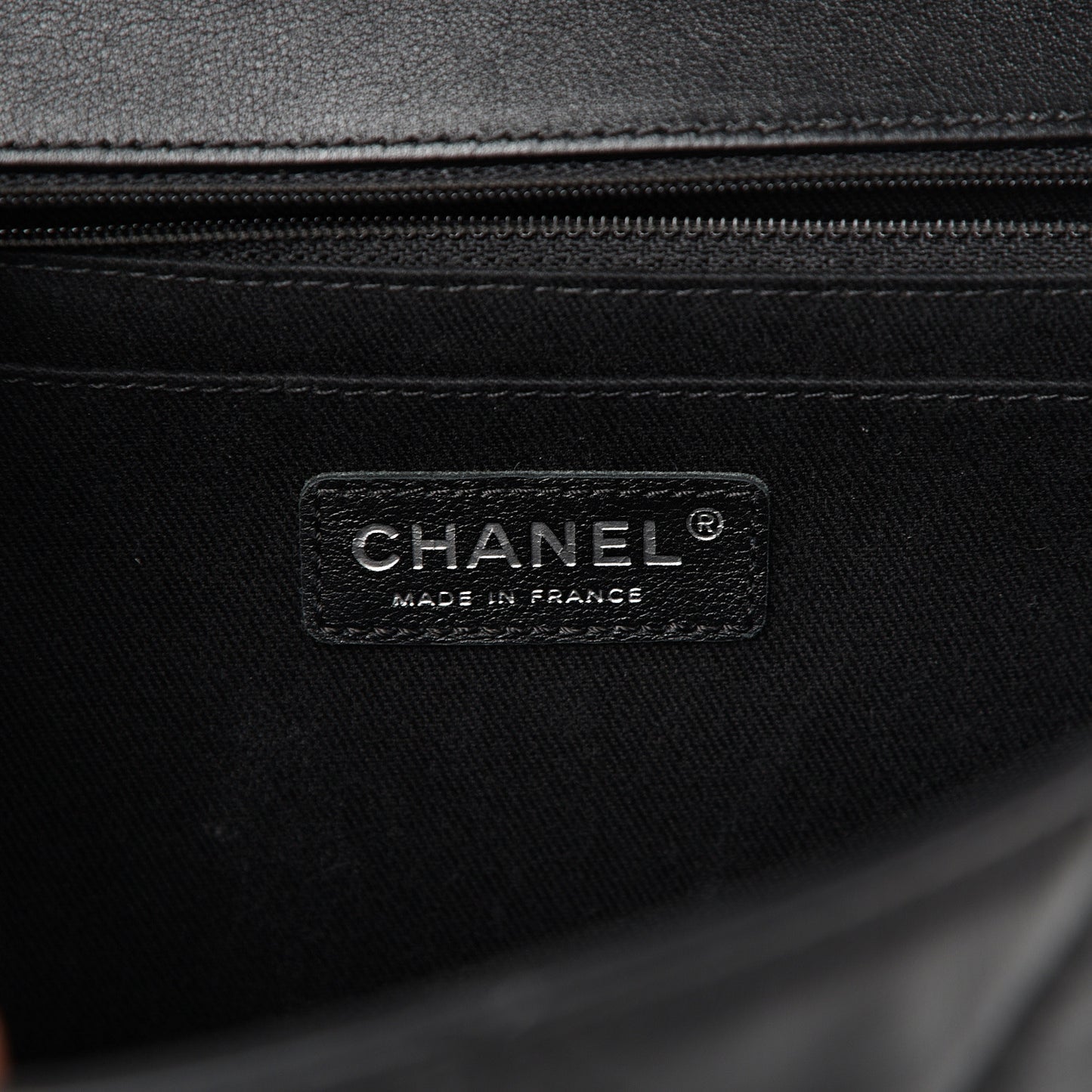 Calfskin Quilted In The Business Flap Bag Black