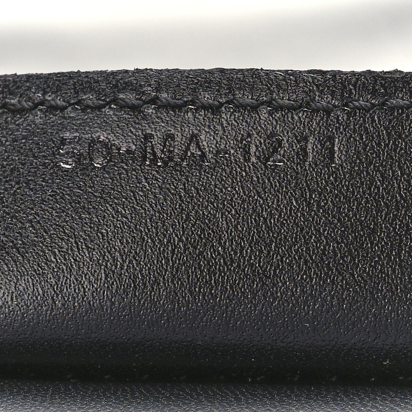Lambskin Macrocannage Medium Caro Bag Black