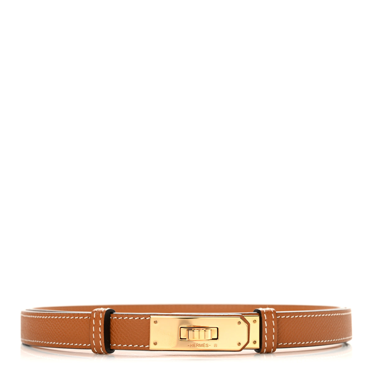 Epsom Kelly Belt Gold