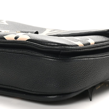 Louis Vuitton Empreinte Monogram Giant Pochette Metis Black Beige 9 of 9