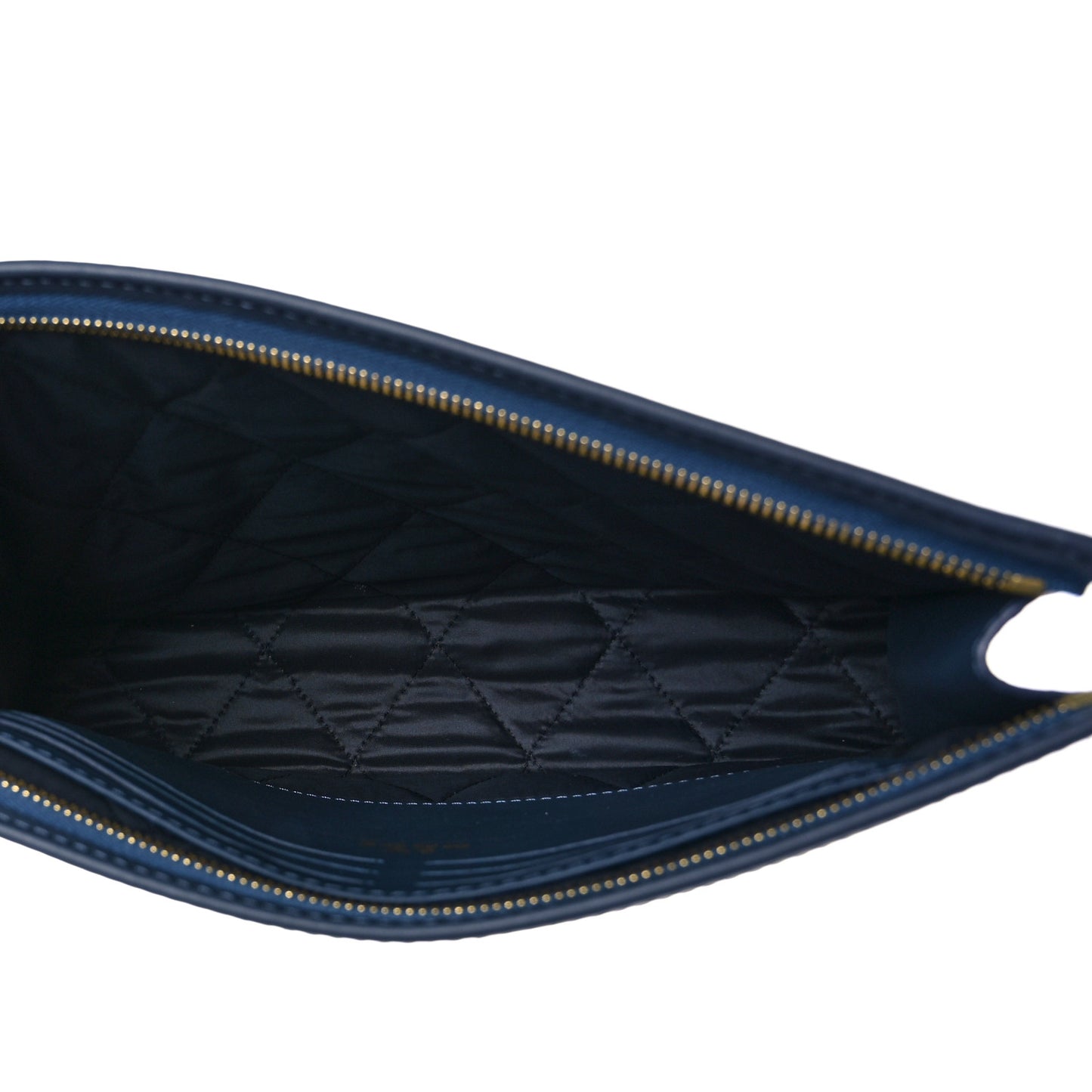 X NIGO Taurillon Monogram Denim Drip Pochette Voyage MM Blue