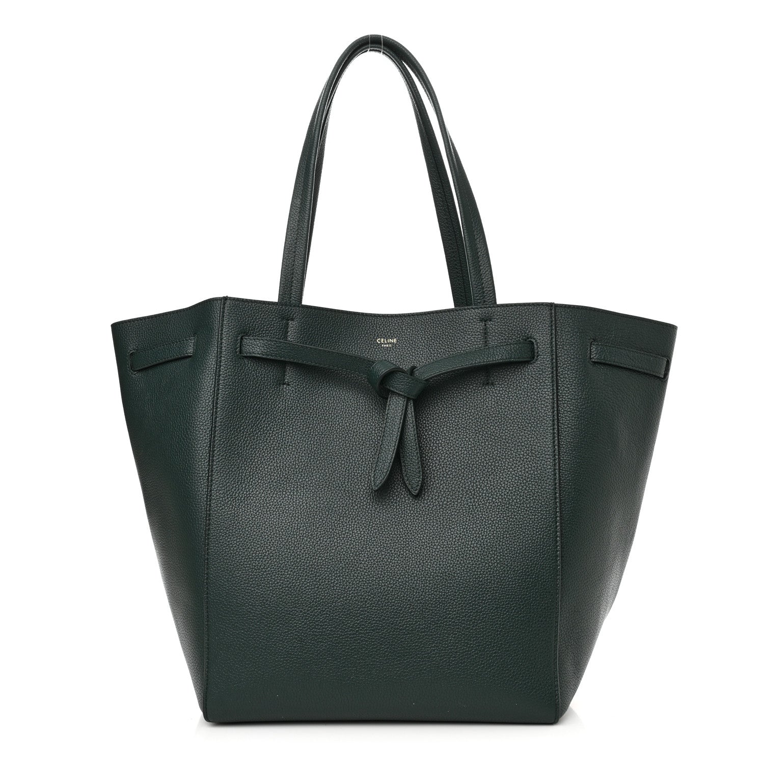 Celine Soft Grained Calfskin Small Belt Cabas Phantom Amazone 1 of 10
