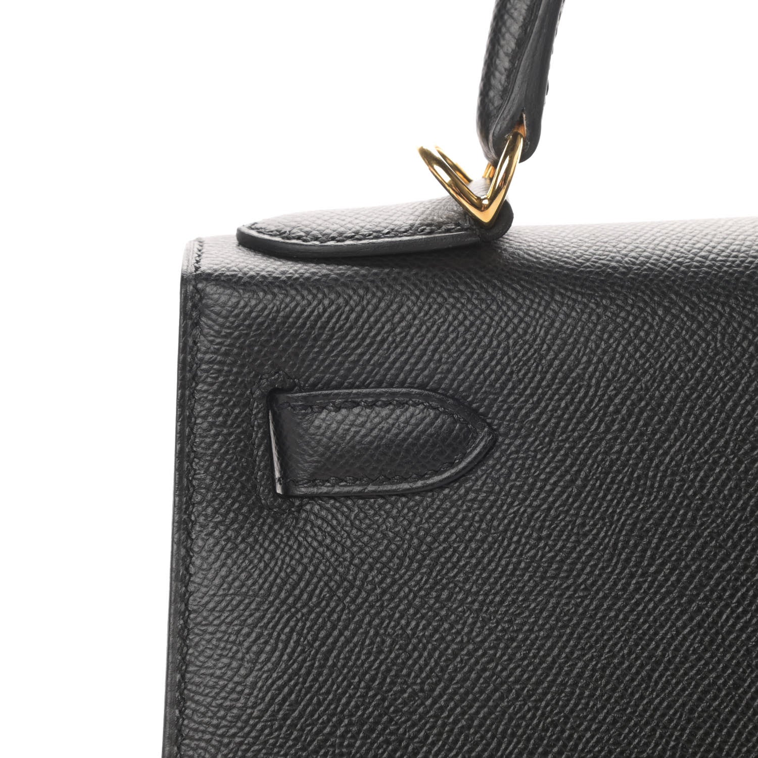 Hermes Epsom Kelly Sellier 28 Black 14 of 40