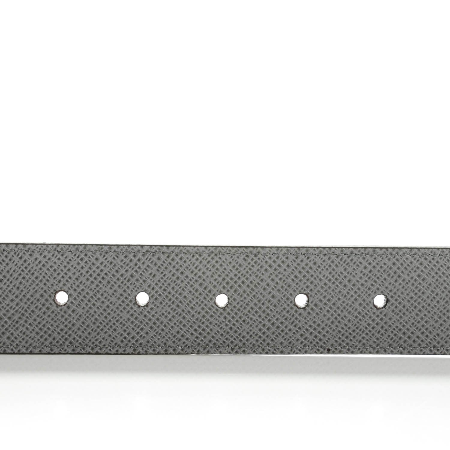 Louis Vuitton Taiga 35mm LV Initiales Belt 95 38 Glacier 6 of 8