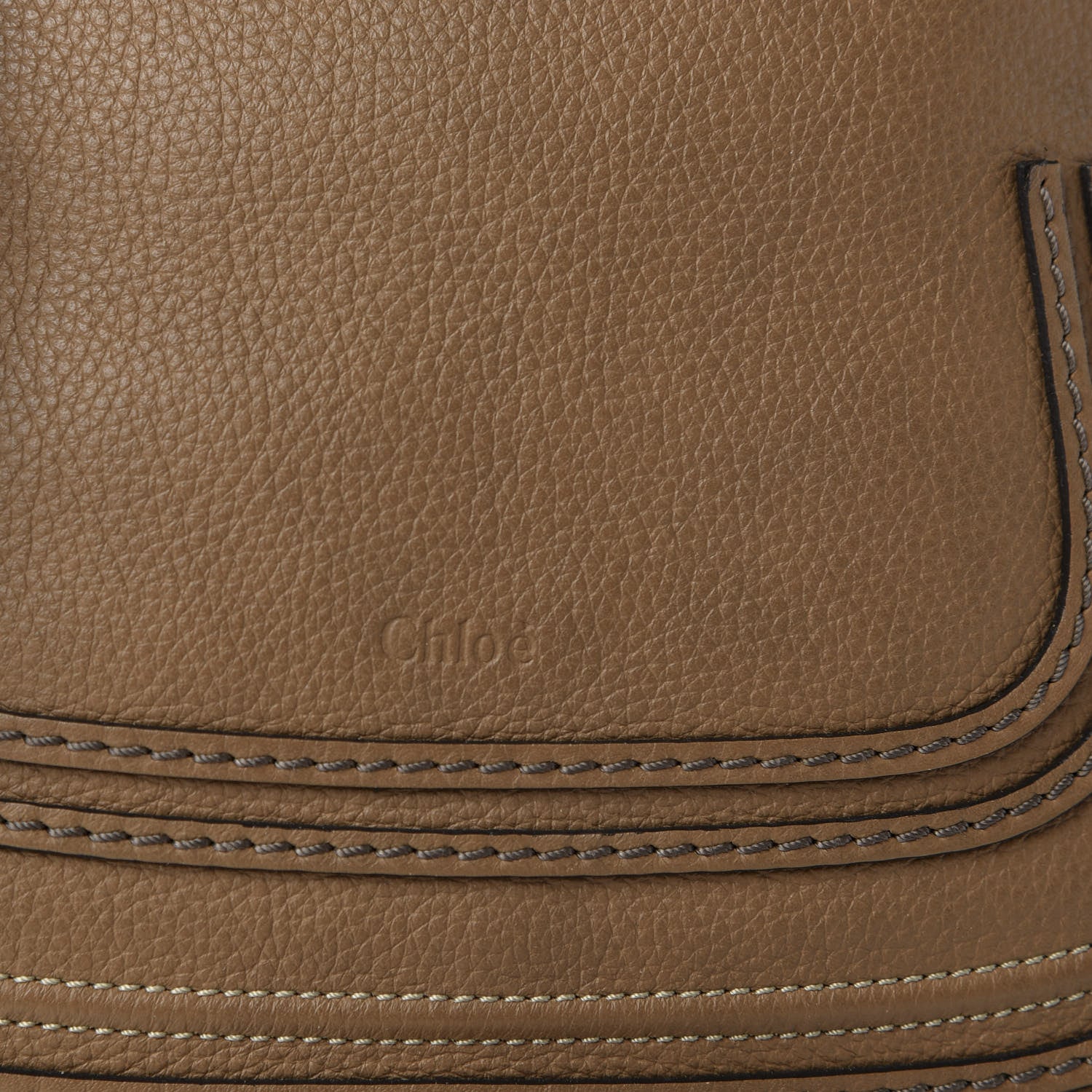 Chloe Calfskin Medium Marcie Satchel Nut 6 of 9