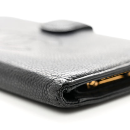 Chanel Caviar Timeless CC Zipped Pocket Wallet Black 11 of 12
