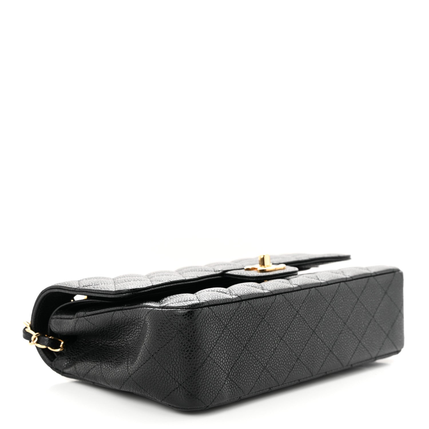 Chanel Caviar Quilted Medium Double Flap Black 4 of 12