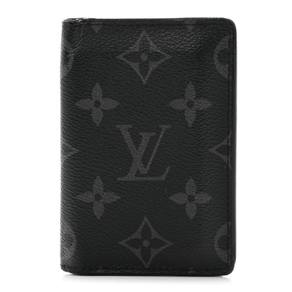 Louis Vuitton Monogram Eclipse Pocket Organizer NM 1 of 9