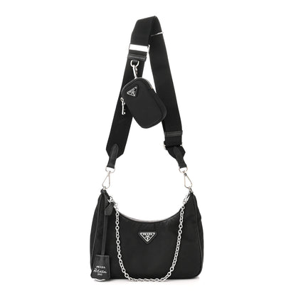 Prada Nylon Re-Edition 2005 Shoulder Bag Black 1 of 11