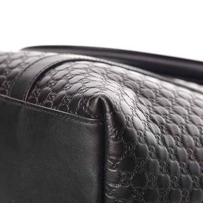 Gucci Soft Microguccissima Large Dome Satchel Black 13 of 15