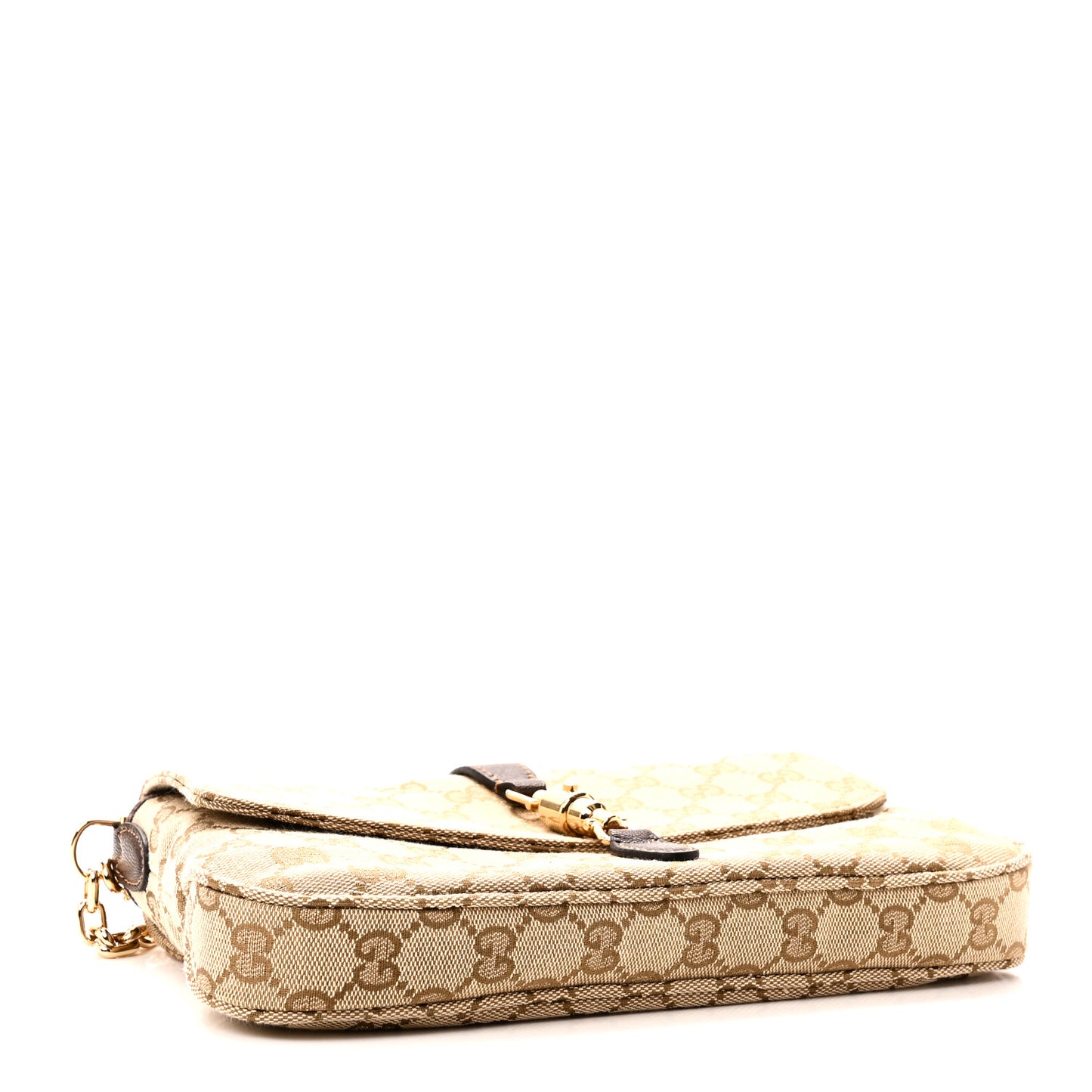 GG Supreme Medium Aperitivo Shoulder Bag Sand Dark Brown