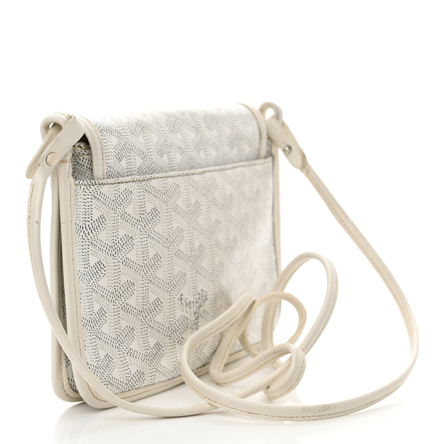 Goyard Goyardine Plumet Wallet Clutch White 3 of 21