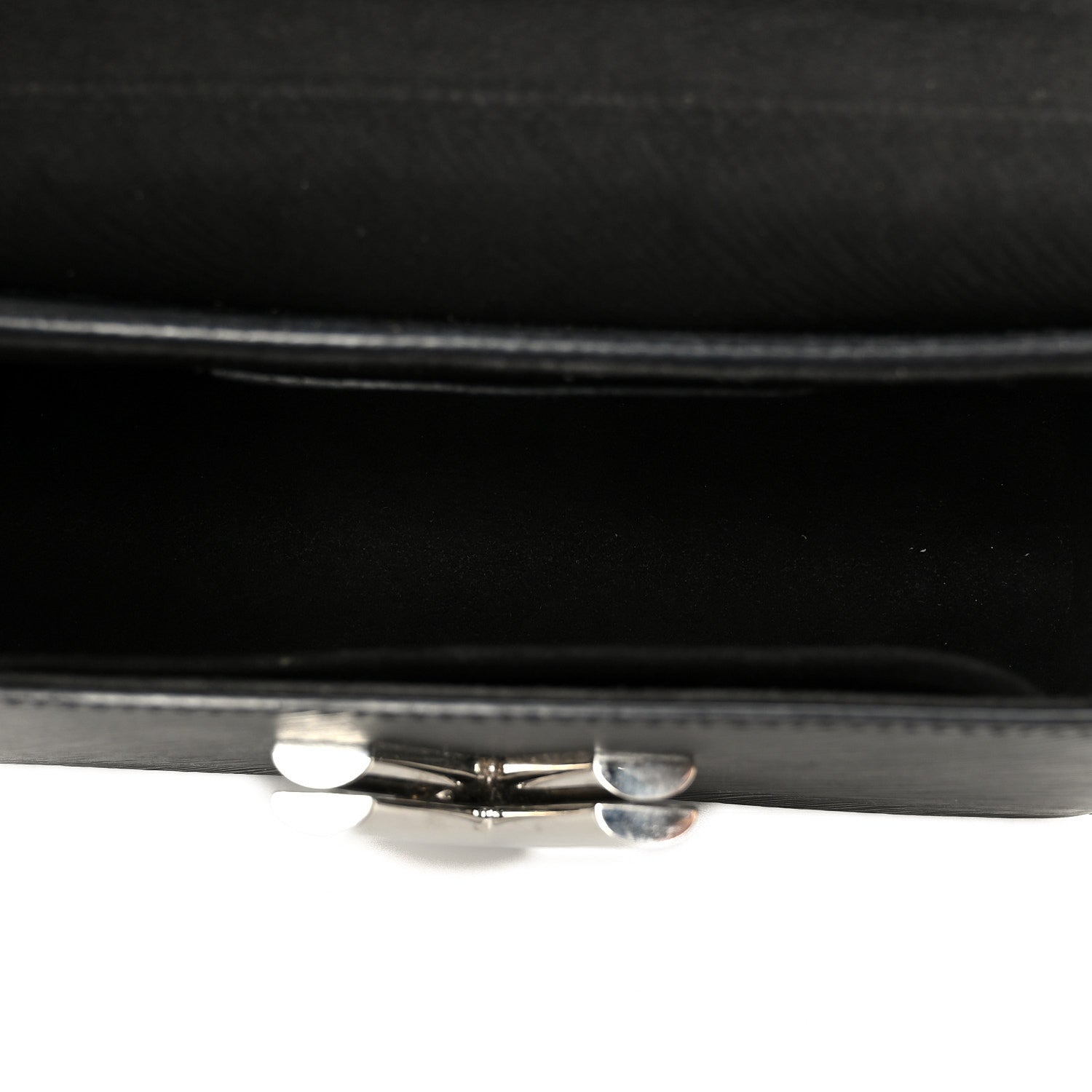 Louis Vuitton Epi Twist Shoulder Bag MM Black 4 of 9