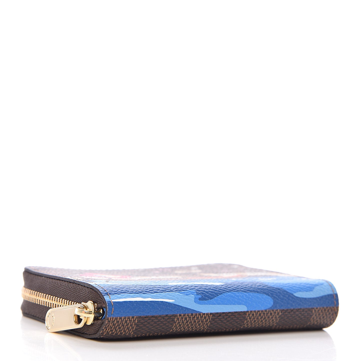 Damier Ebene 2019 Christmas Animation Zippy Coin Purse Blue